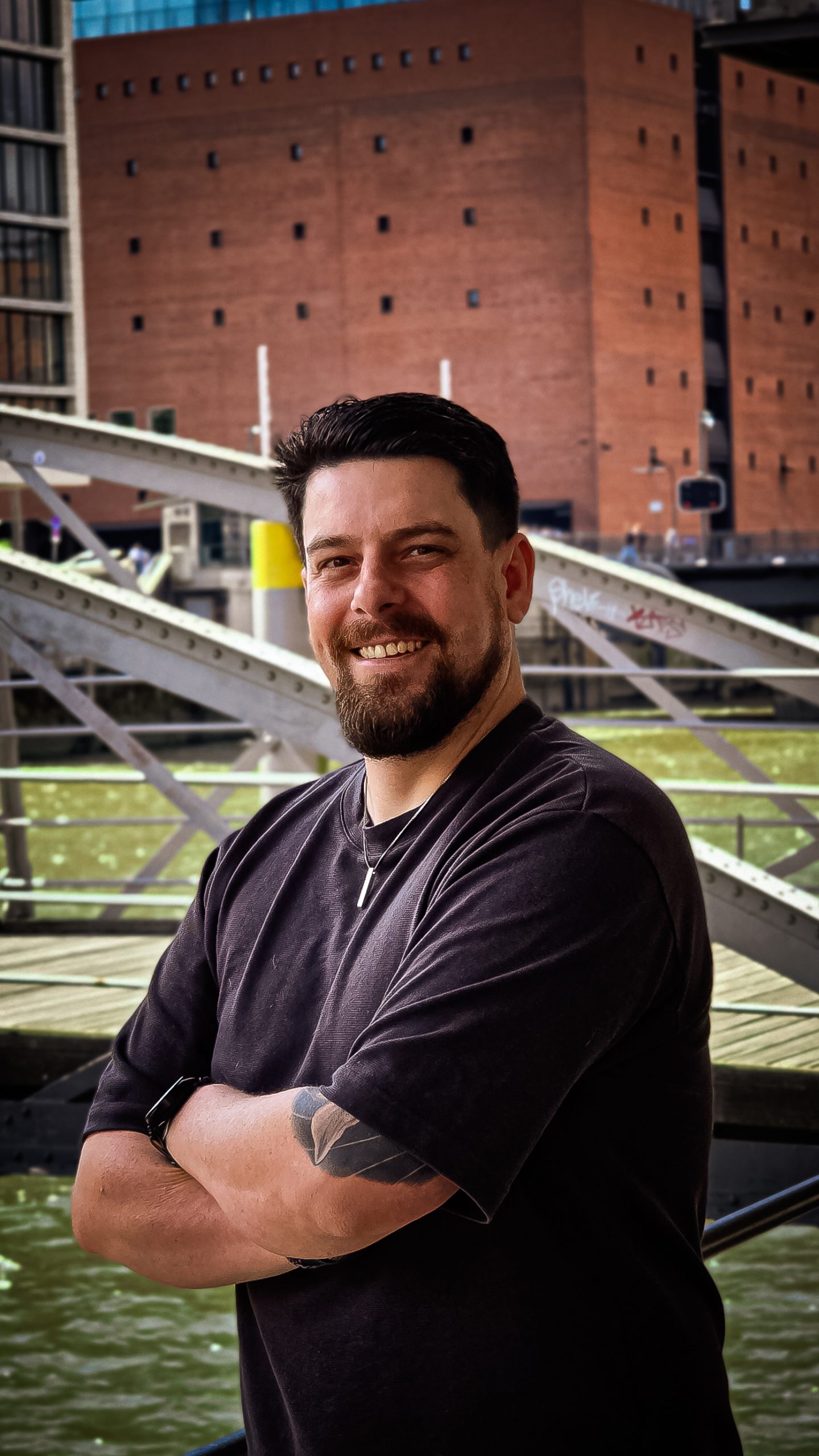 Phils Profilbild am Hafen